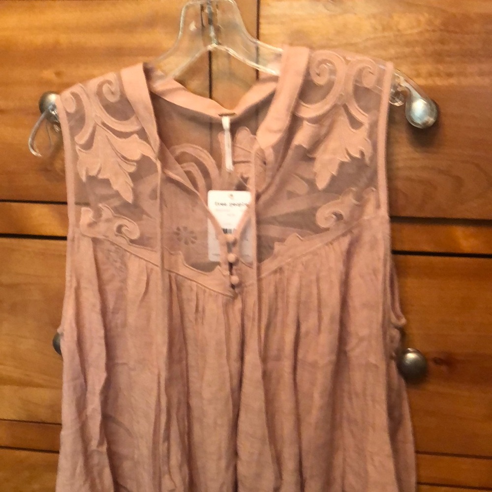 Free people tank top blouse
